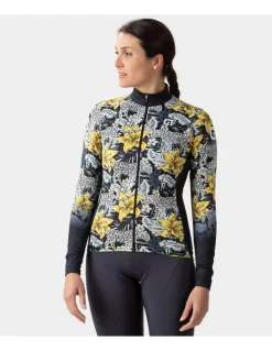 Bluza rowerowa damska Alé Cycling PR-R Hibiscus