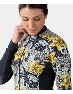 Bluza rowerowa damska Alé Cycling PR-R Hibiscus