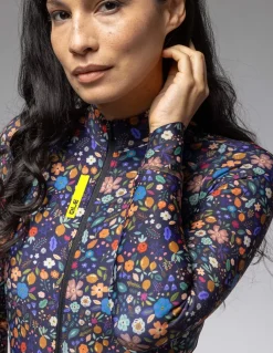 Bluza rowerowa damska Alé Cycling Solid Flowery