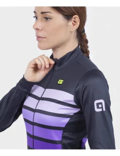 Bluza rowerowa damska Alé Cycling PR-R Sombra Wool Thermo