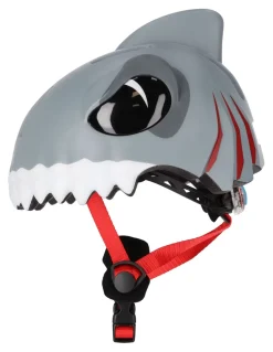 Kask rowerowy Crazy Safety 3D Shark LED
