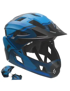 Kask Rowerowy Crazy Safety Fullface 2w1 MTB/BMX