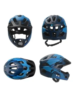 Kask Rowerowy Crazy Safety Fullface 2w1 MTB/BMX