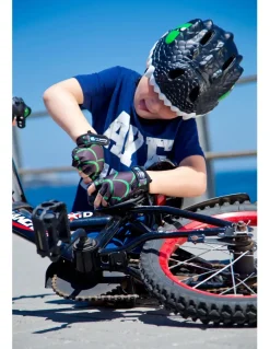 Kask rowerowy Crazy Safety Dragon LED