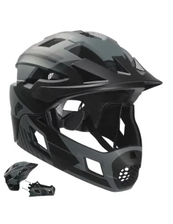 Kask Rowerowy Crazy Safety Fullface 2w1 MTB/BMX