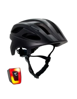 Kask rowerowy Crazy Safety Cool Helmet LED