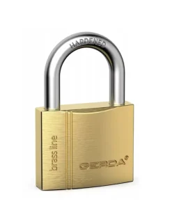 Kłódka pałąkowa GERDA BRASS LINE KMZ S5010A