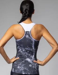 Koszulka rowerowa damska Alé Cycling Solid Marble Tank Top