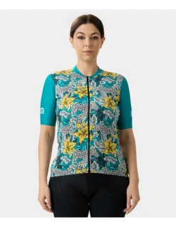 Koszulka rowerowa damska Alé Cycling PR-E Hibiscus