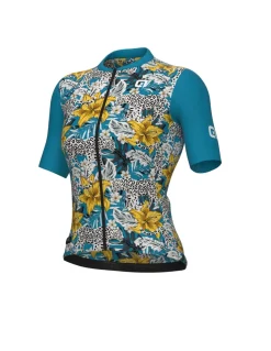 Koszulka rowerowa damska Alé Cycling PR-E Hibiscus