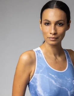 Koszulka rowerowa damska Alé Cycling Solid Marble Tank Top