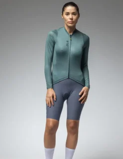 Koszulka rowerowa damska Alé Cycling Solid Color Block 2.0 LS