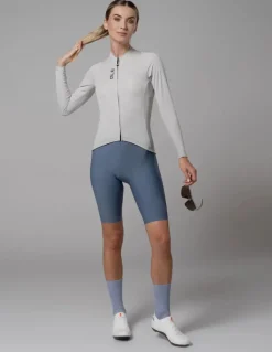 Koszulka rowerowa damska Alé Cycling Solid Color Block 2.0 LS