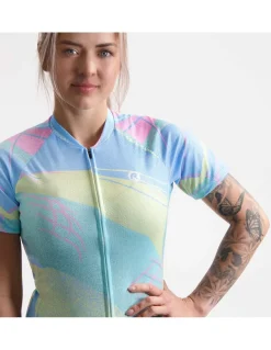 Koszulka rowerowa damska Rogelli Vintage