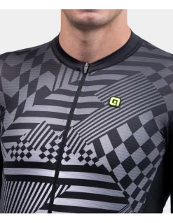 Koszulka rowerowa męska Alé Cycling PR-S Checker