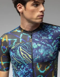Koszulka rowerowa męska Alé Cycling Solid Caraibi