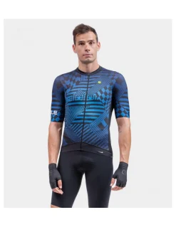 Koszulka rowerowa męska Alé Cycling PR-S Checker