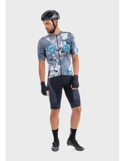 Koszulka rowerowa męska Alé Cycling PR-R Skull