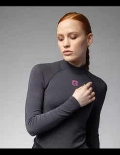 Koszulka termoaktywna damska Alé Cycling Seamless Wool