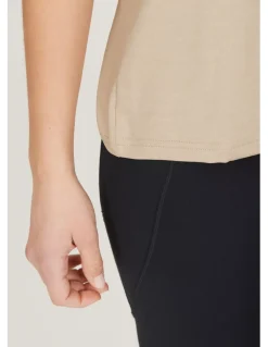 Koszulka treningowa damska Endurance Maje Melange S/S