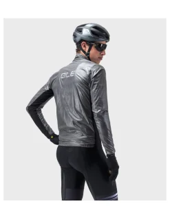 Kurtka rowerowa męska Alé Cycling Klimatik Guscio Black Reflective
