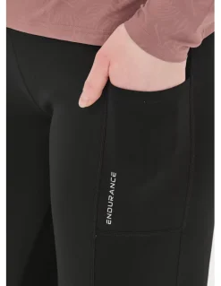 Legginsy do biegania damskie Endurance Strong Winter