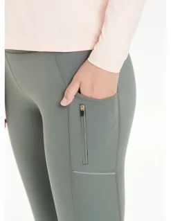 Legginsy do biegania damskie Endurance Thadea Pocket