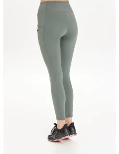 Legginsy do biegania damskie Endurance Thadea Pocket