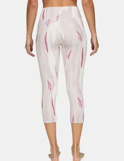 Legginsy termoaktywne 3/4 damskie Lé Bent Heavyweight Grid Fleece Merino