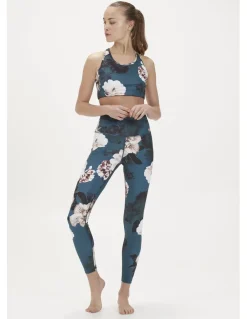 Legginsy treningowe damskie Athlecia France Print