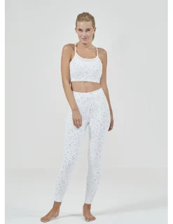 Legginsy treningowe damskie Athlecia Amouer Mesh Printed