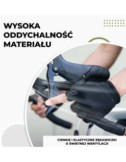 Rękawiczki rowerowe Rockbros 16220032